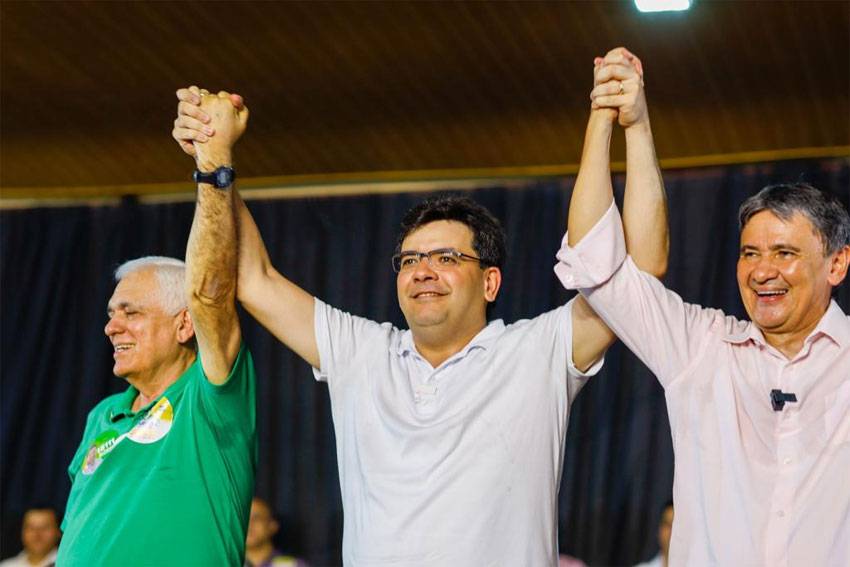 Rafael Fonteles acerta estratégia com Lula e vence Sílvio Mendes no primeiro turno para o Governo